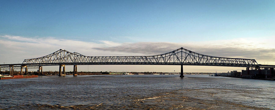 New Orleans Crescent City Connection Bridge by Bill Swartwout Photography New Orleans Crescent City Connection Bridge by Bill Swartwout Photography