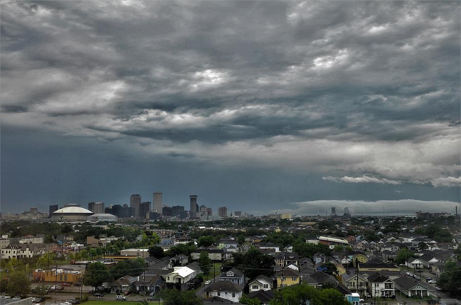 New Orleans Louisiana After A Storm Photograph by Michael Hoard