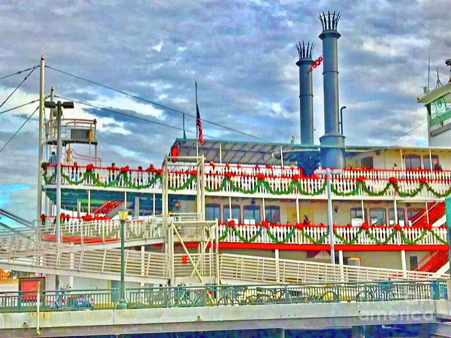 New Orleans Riverboat   Photograph by Susan Carella