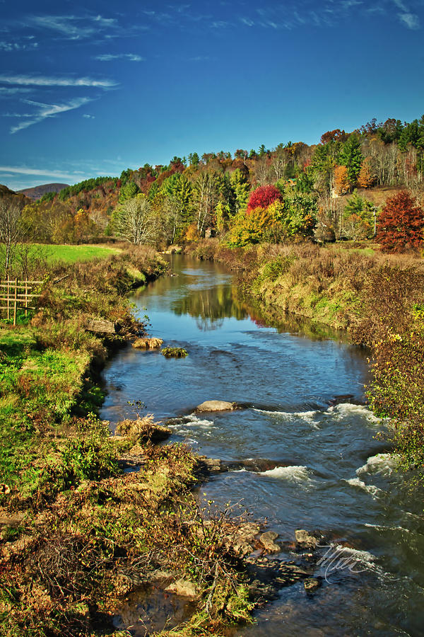 New River Fall by Meta Gatschenberger New River Fall by Meta Gatschenberger
