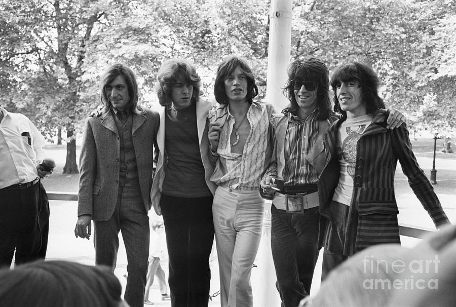 New Rolling Stones Line-up Photograph by Bettmann New Rolling Stones Line-up Photograph by Bettmann