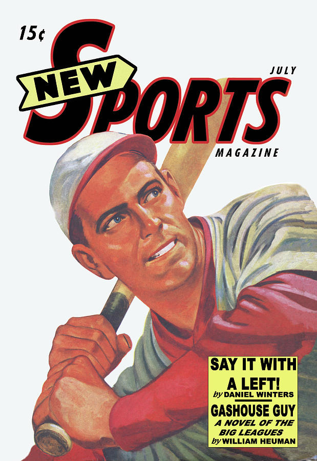 New Sports Magazine: Say it with a Left Painting by Unknown