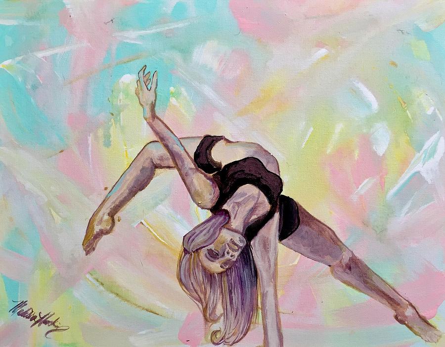 New Strength to Dance Painting by Melissa Haskin - Pixels