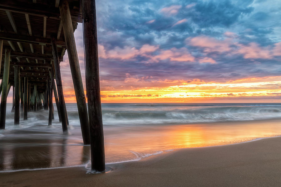 Virginia Beach Photograph - New Year Sunrise by Russell Pugh