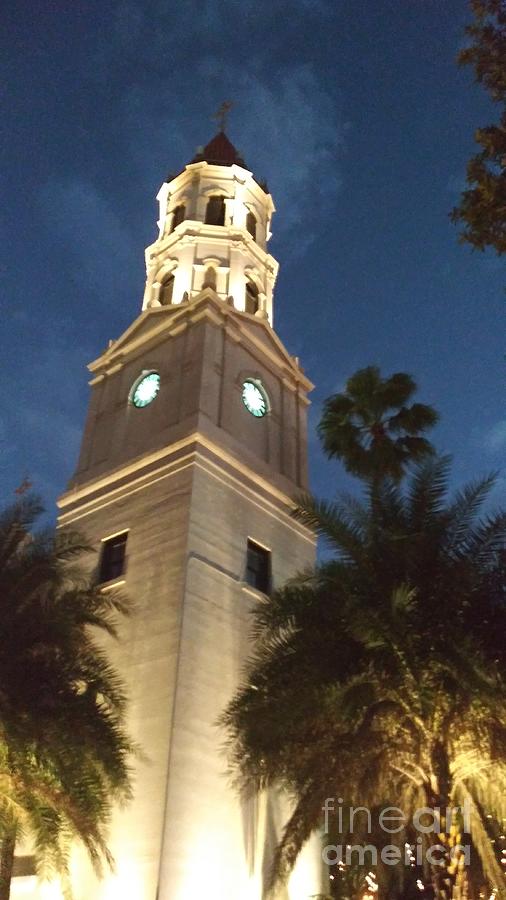 New Years Eve Cathdrale Basilica St Augustine Florida USA Photograph by