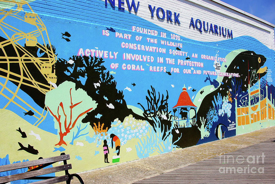 New York Aquarium, Coney Island, Brooklyn, New York Photograph by Zal ... - New York Aquarium Brighton Beach Brooklyn New York Zal Latzkovich