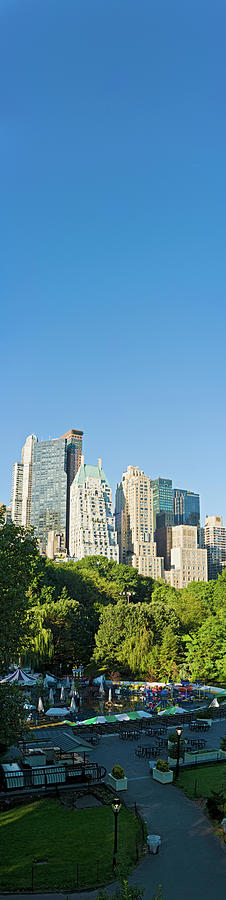 New York Banner Blue Midtown Manhattan Photograph by Fotovoyager New York Banner Blue Midtown Manhattan Photograph by Fotovoyager