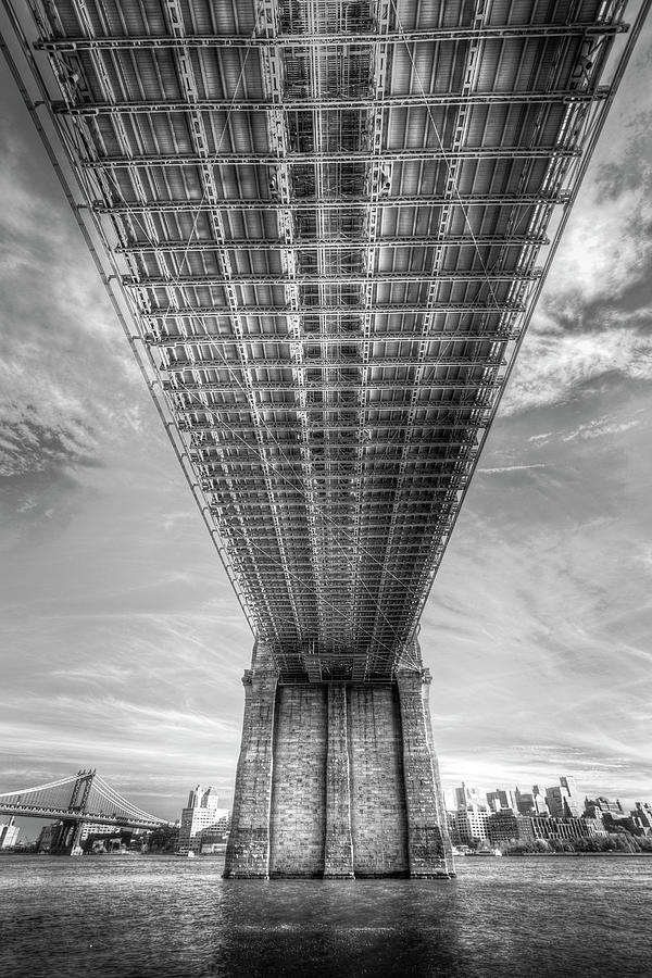 New York Brooklyn Bridge  Photograph by David Pyatt