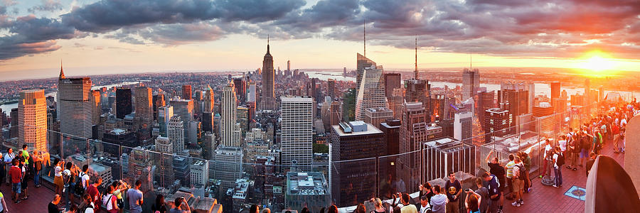 New York City, City View Digital Art by Luigi Vaccarella