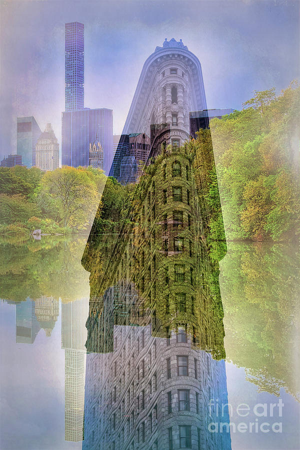 New York City composite Photograph by Izet Kapetanovic