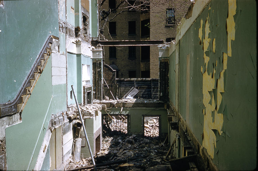New York City Demolition Photograph by Dmitri Kessel