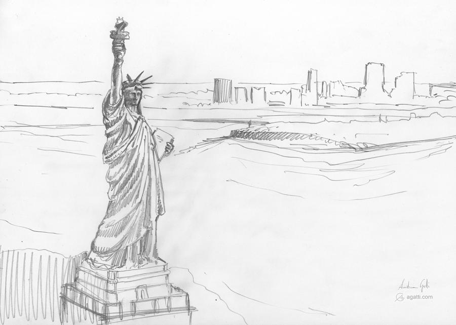 New York City Drawing Drawing