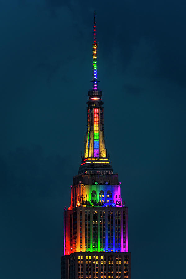 New York City ESB Pride Photograph by Susan Candelario