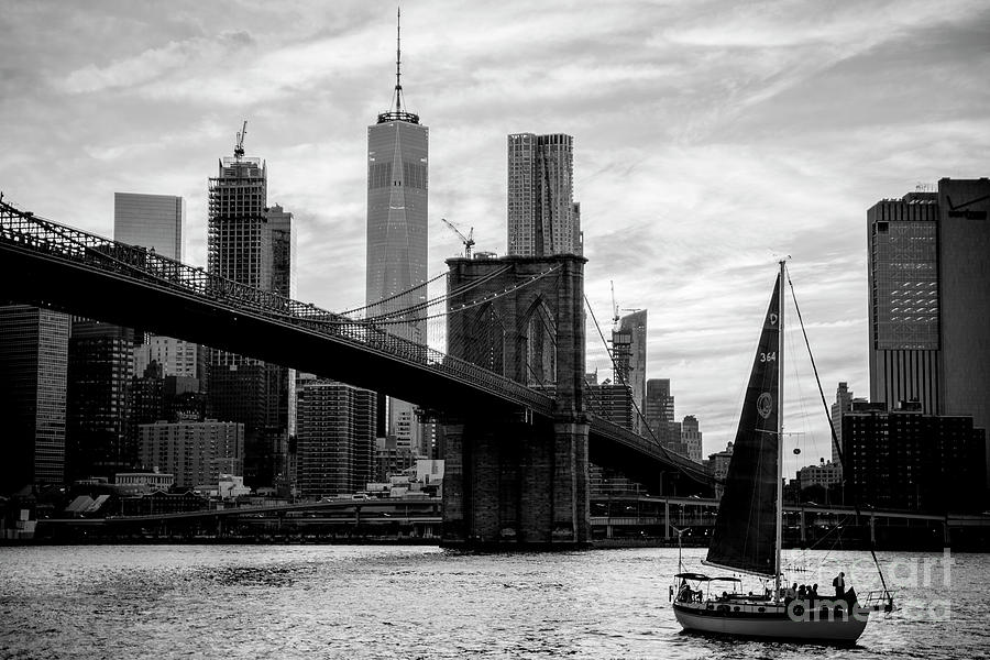 New York City from Brooklyn Photograph by Zawhaus Photography
