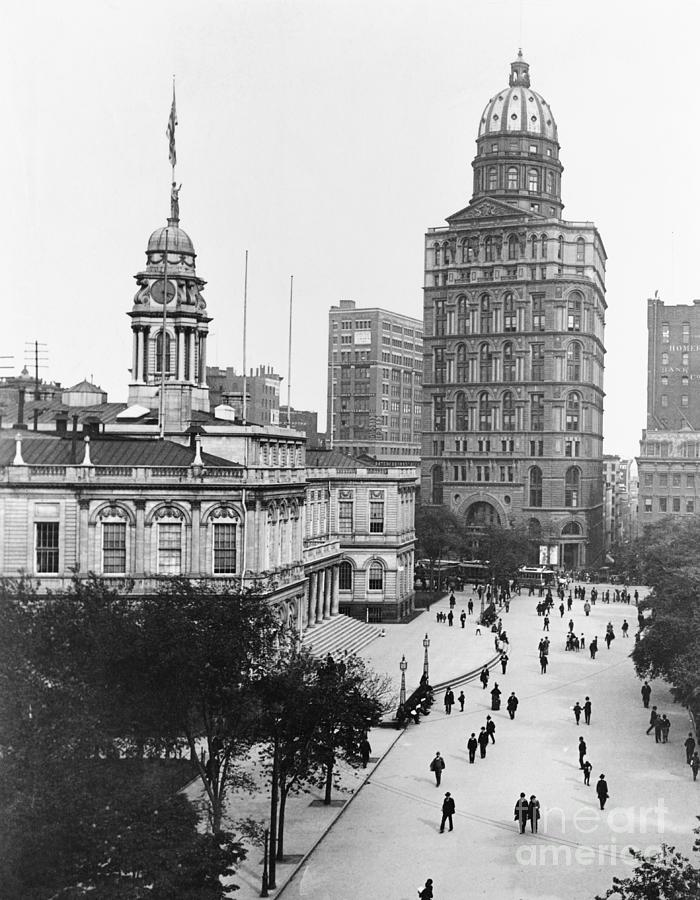 New York City Hall And Pulitzers World Photograph by Bettmann