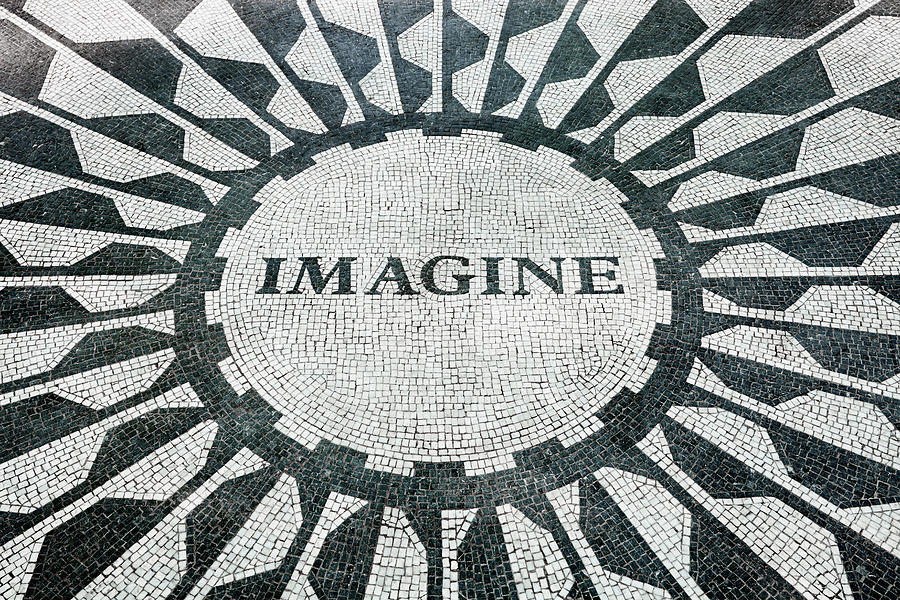 New York City, Imagine Memorial Digital Art by Richard Taylor | Fine ...