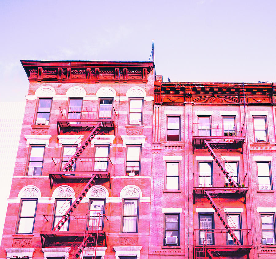 New York City in Pink Photograph by Vivienne Gucwa