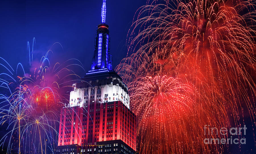 New York City, Independence Day Photograph by Tetra Images