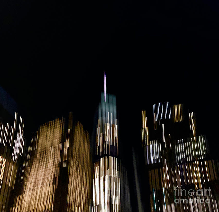 NYC Deco Lights Photograph by Debra Banks