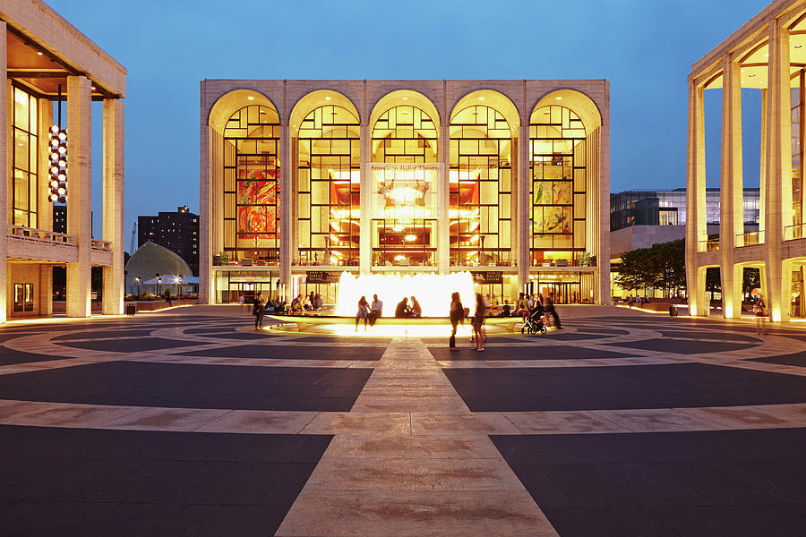 New York City, Manhattan, Upper West Side, Lincoln Center For The Performing Arts Digital Art by Richard Taylor
