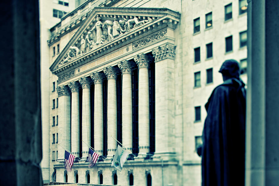 New York City, New York Stock Exchange Digital Art by Massimo Ripani