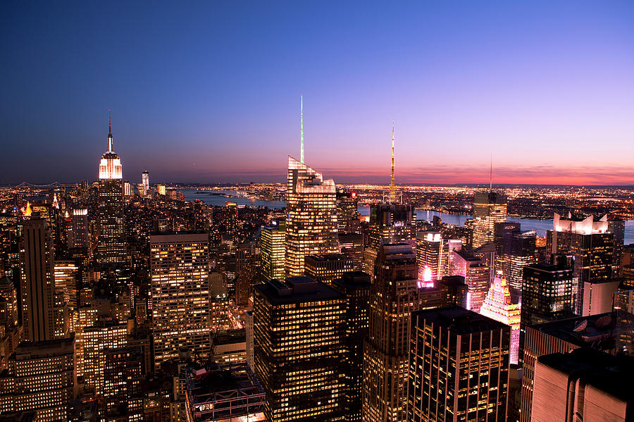 New York City Skyline Photograph by Angiephotos