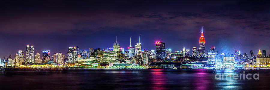 New York City Skyline Photograph - New York City Skyline by Az Jackson
