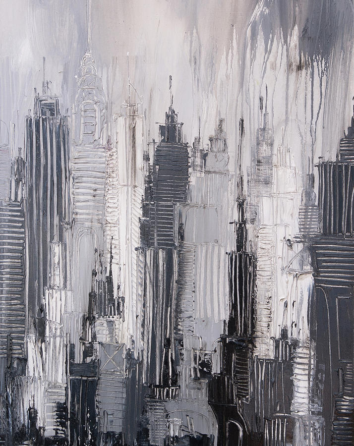 New York City Skyline Painting