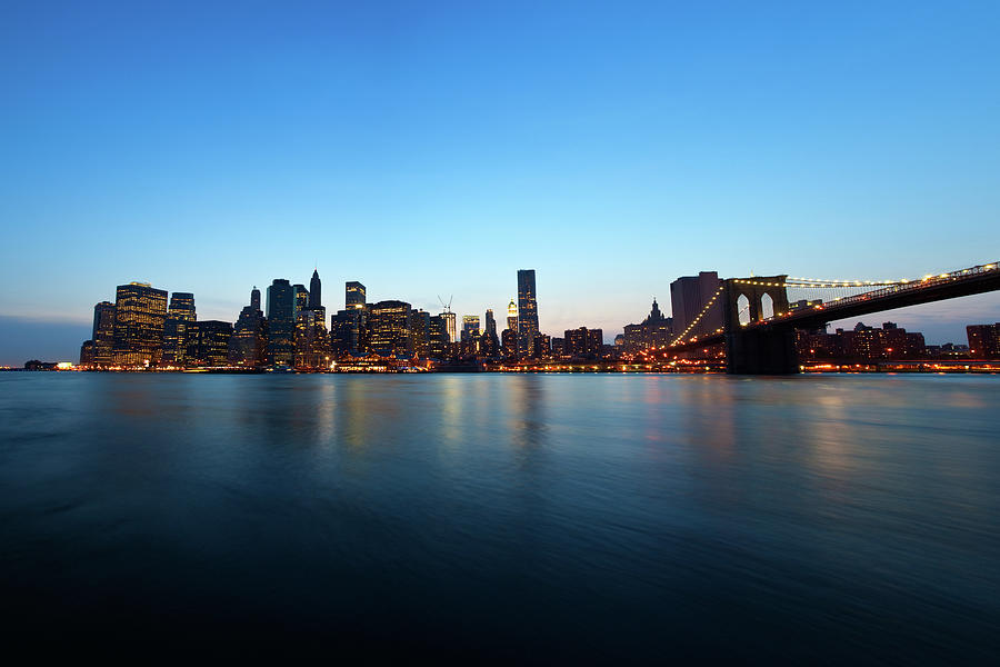 New York City Skyline Photograph by Jgareri