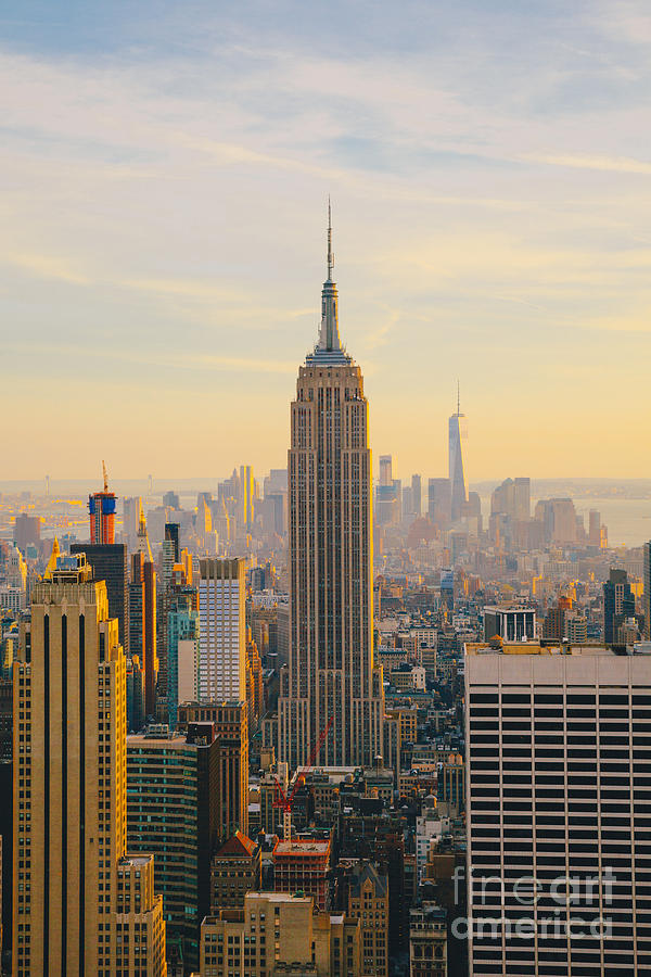 Usa Photograph - New York City Skyline With Urban by Irina Kosareva Usa Photograph - New York City Skyline With Urban by Irina Kosareva