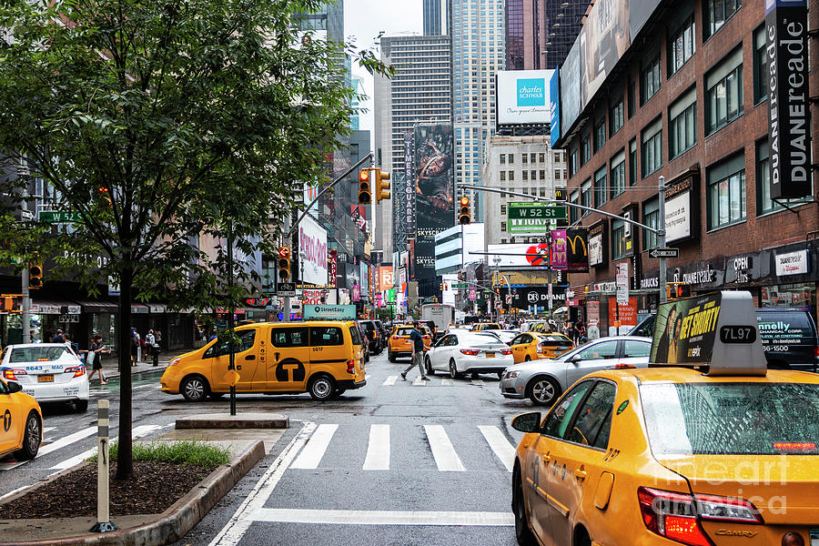 new york city street scene