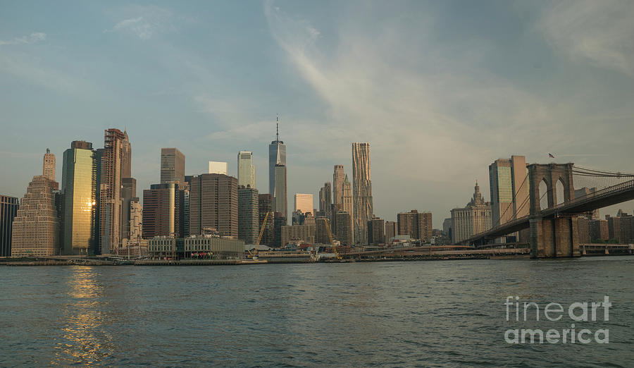 New York City Sunrise Photograph by Brian Kamprath