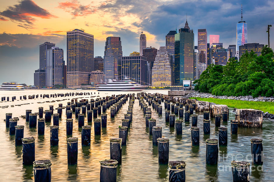 Usa Photograph - New York City Usa City Skyline by Sean Pavone Usa Photograph - New York City Usa City Skyline by Sean Pavone