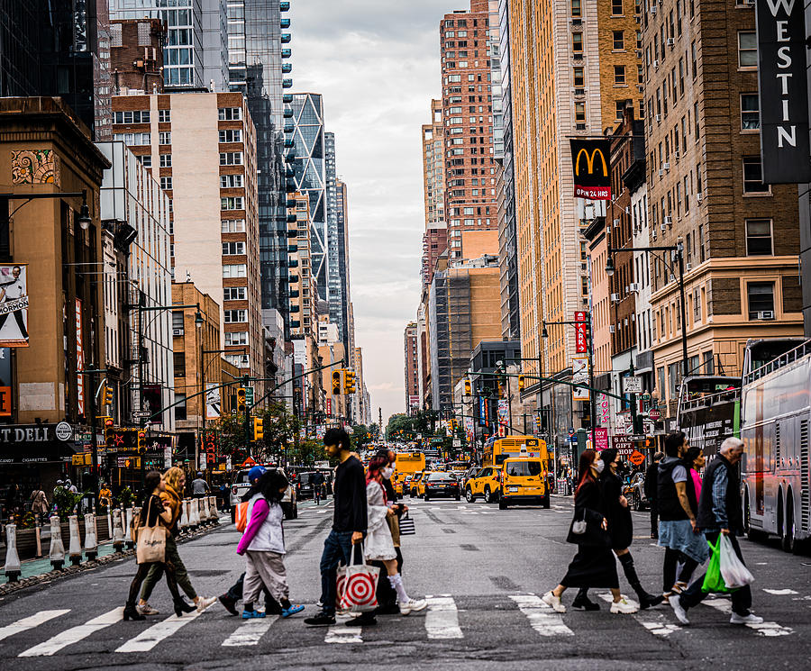 New York / Daily Life Photograph by Hasan Dimdik - Pixels