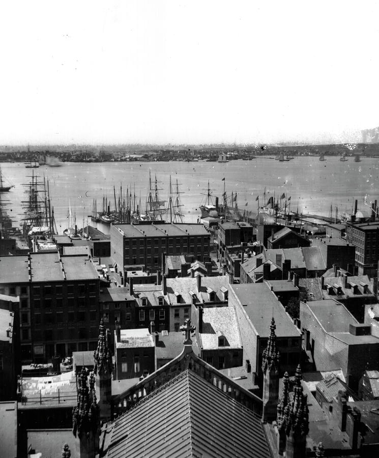 New York Docks Photograph by William England