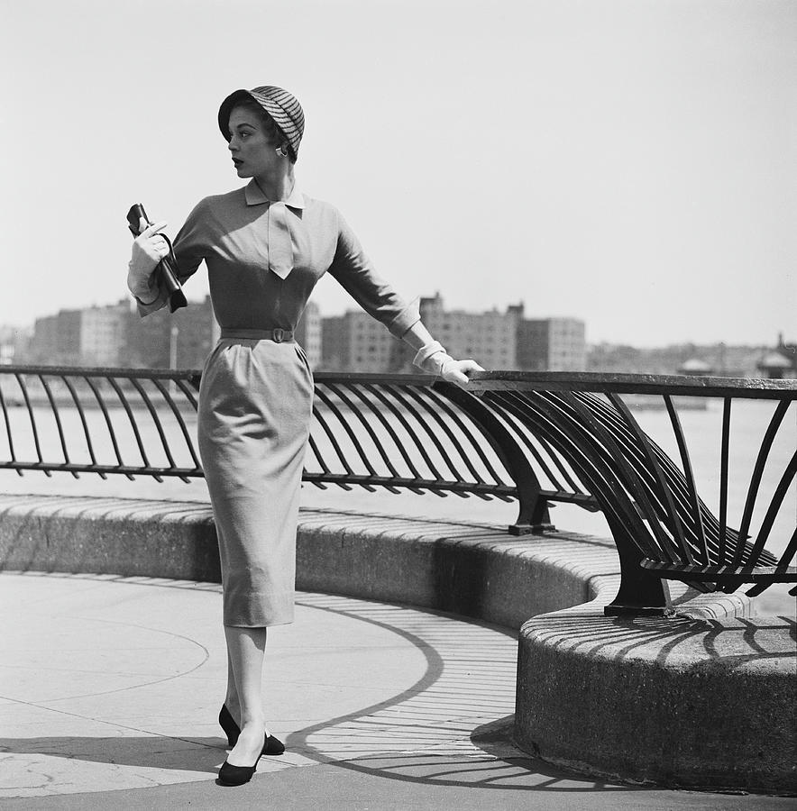 New York Fashion Design Photograph by Slim Aarons