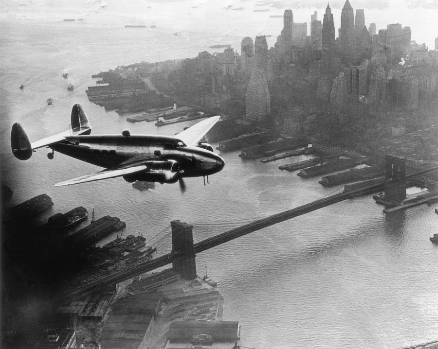 New York Fly-by Photograph by Keystone