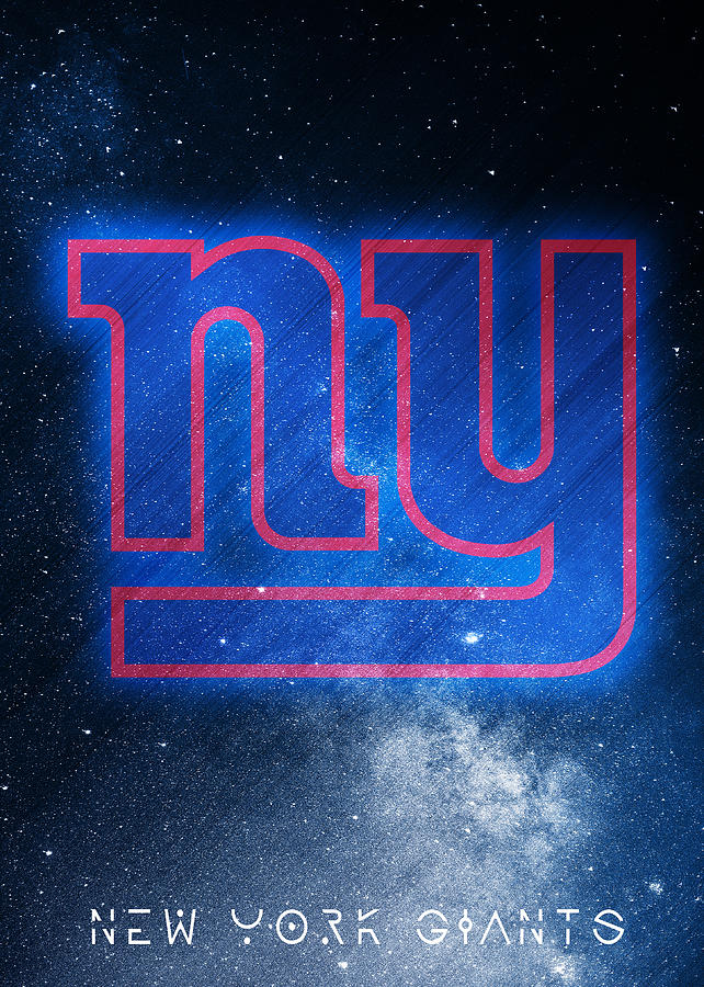 New York Giants Galaxy Logo Art Digital Art by William Ng - Pixels