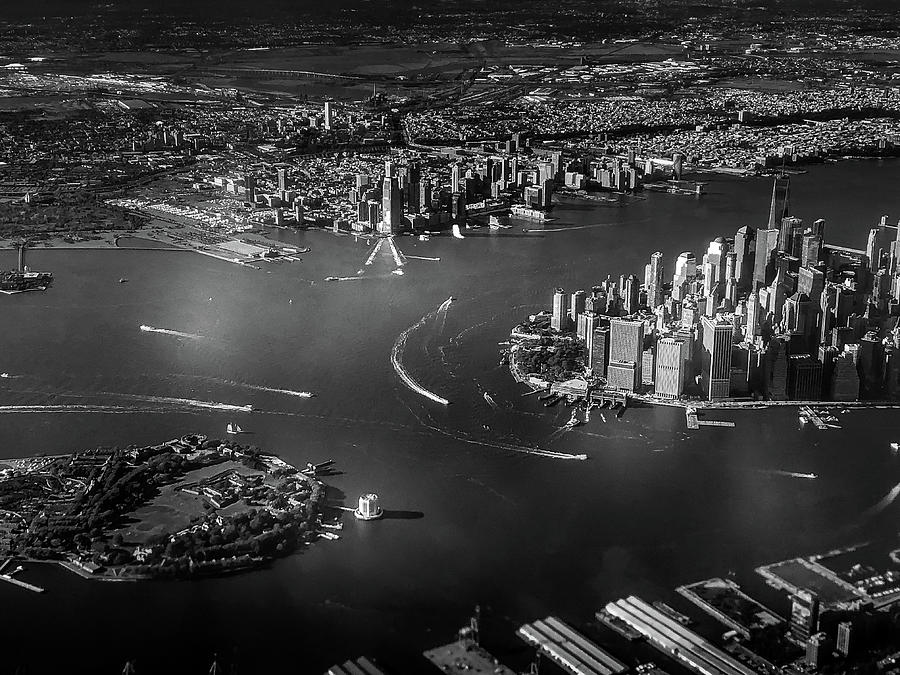 New York Harbor Photograph by William Kimble