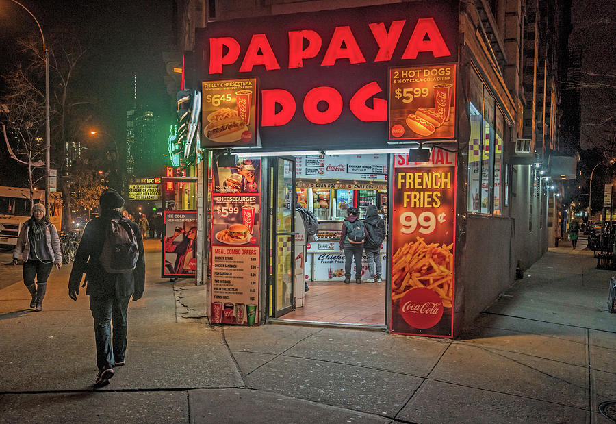 New York Hot Dogs Photograph