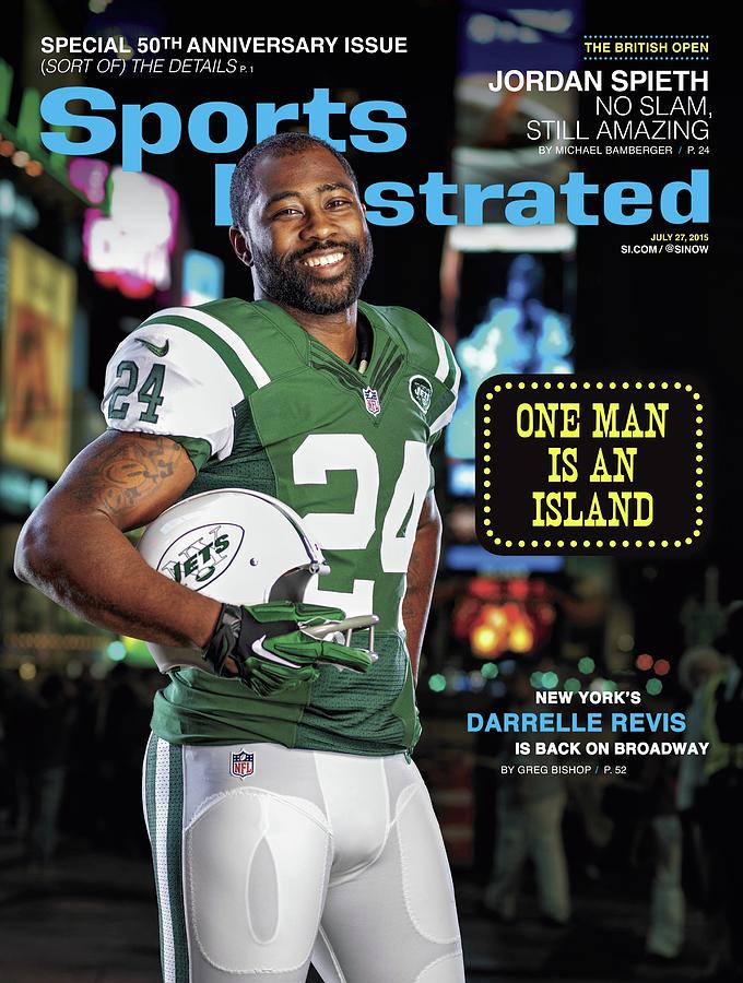 New York Jets Darrelle Revis Sports Illustrated Cover Photograph by Sports Illustrated