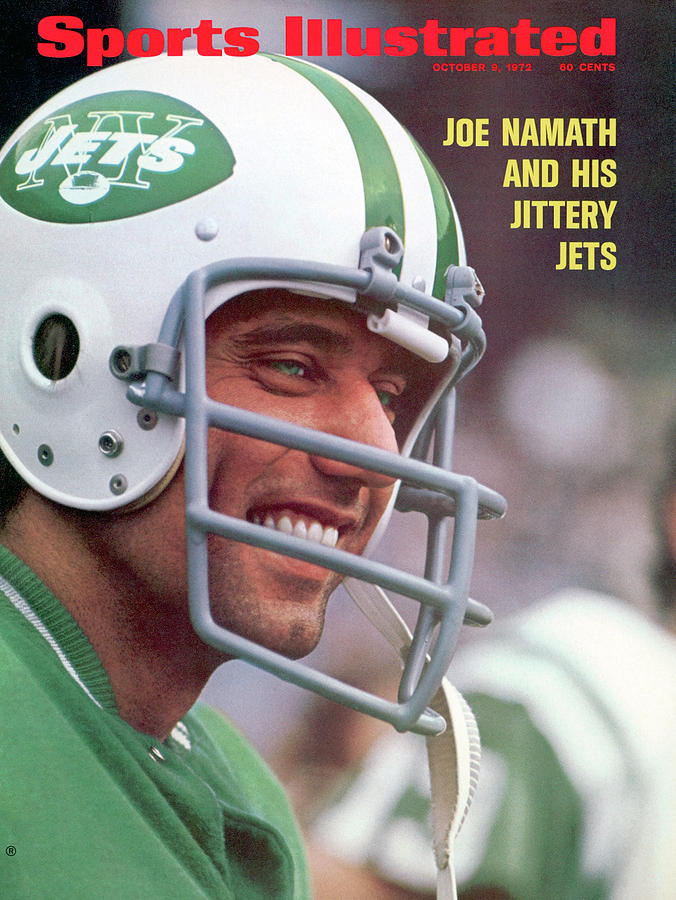 New York Jets Qb Joe Namath Sports Illustrated Cover Photograph by Sports Illustrated