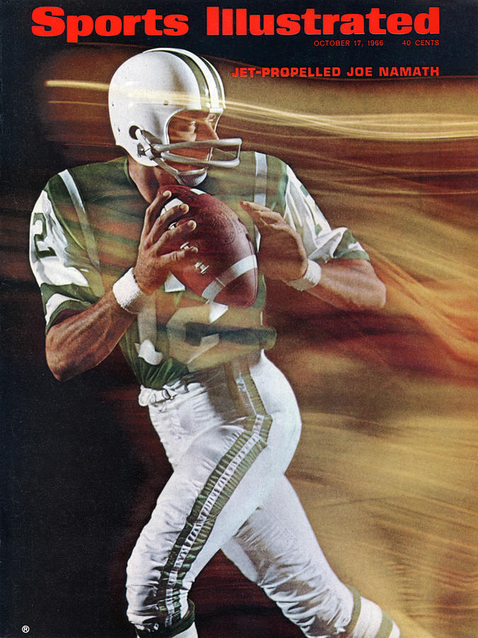 New York Jets Qb Joe Namath Sports Illustrated Cover Photograph by Sports Illustrated