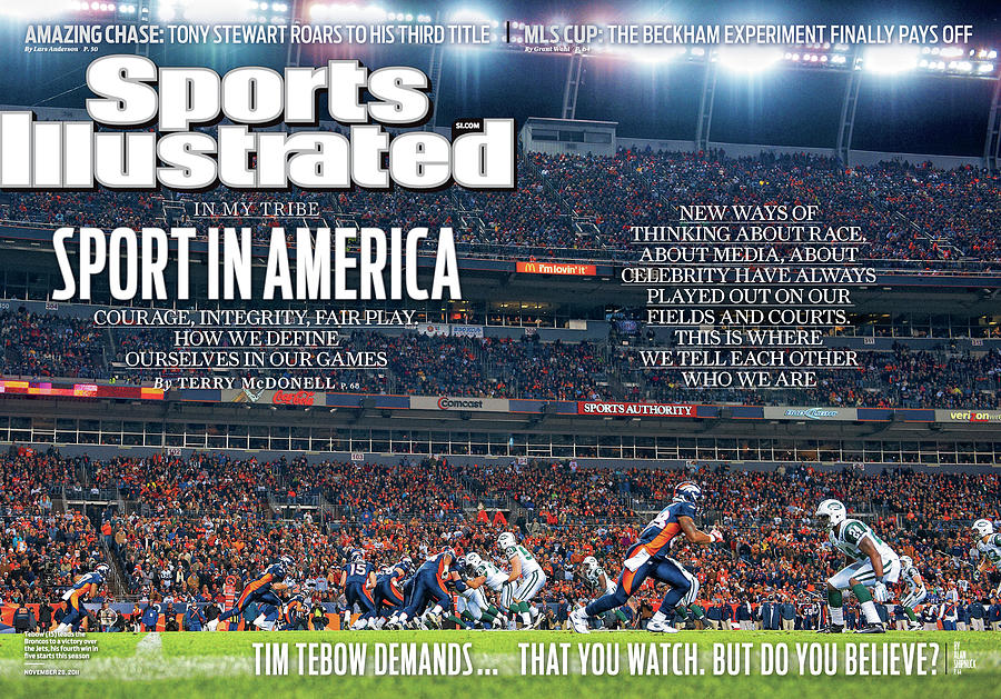 New York Jets V Denver Broncos Sports Illustrated Cover Photograph by Sports Illustrated