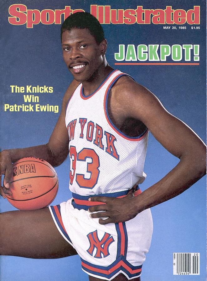 New York Knicks Patrick Ewing Sports Illustrated Cover Photograph by Sports Illustrated