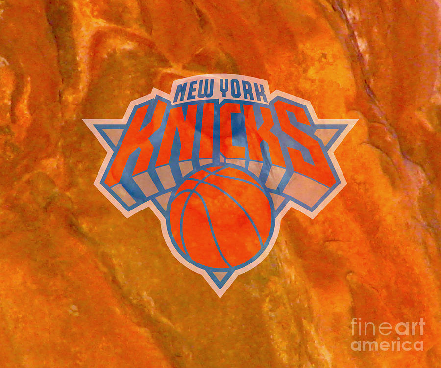 New York Knicks Digital Art by Steven Parker