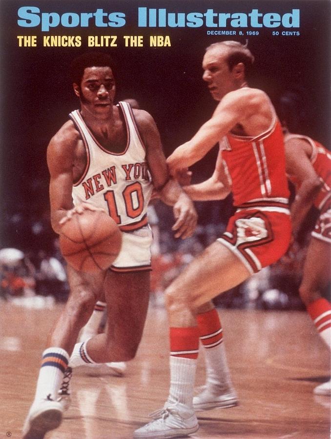 New York Knicks Walt Frazier... Sports Illustrated Cover Photograph by Sports Illustrated New York Knicks Walt Frazier... Sports Illustrated Cover Photograph by Sports Illustrated