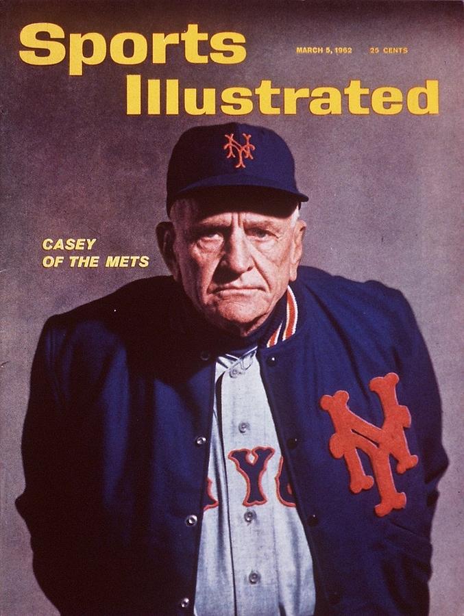 New York Mets Manager Casey Stengel Sports Illustrated Cover Photograph by Sports Illustrated