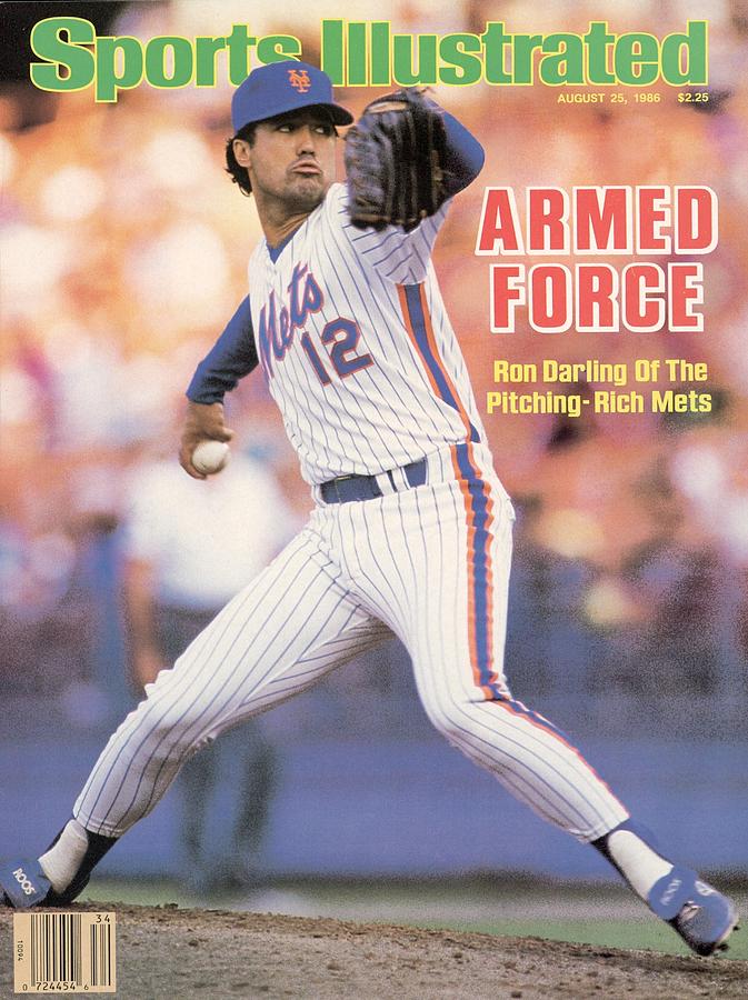 New York Mets Ron Darling... Sports Illustrated Cover Photograph by Sports Illustrated