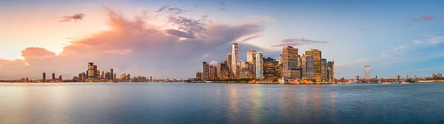New York City Photograph - New York, New York, Usa Skyline View by Sean Pavone